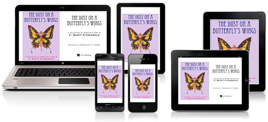 image of The Dust on a Butterfly's Wings loaded onto an assortment of electronic devices